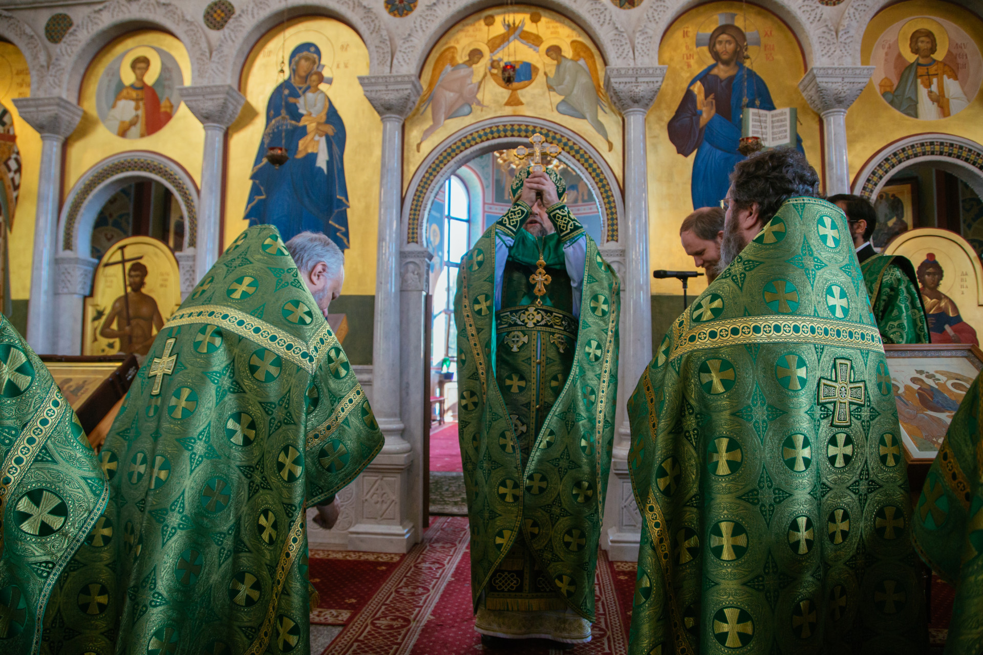 Храм отметил осеннюю память преподобного Сергия — Храм преподобного Сергия  Радонежского в Солнцево